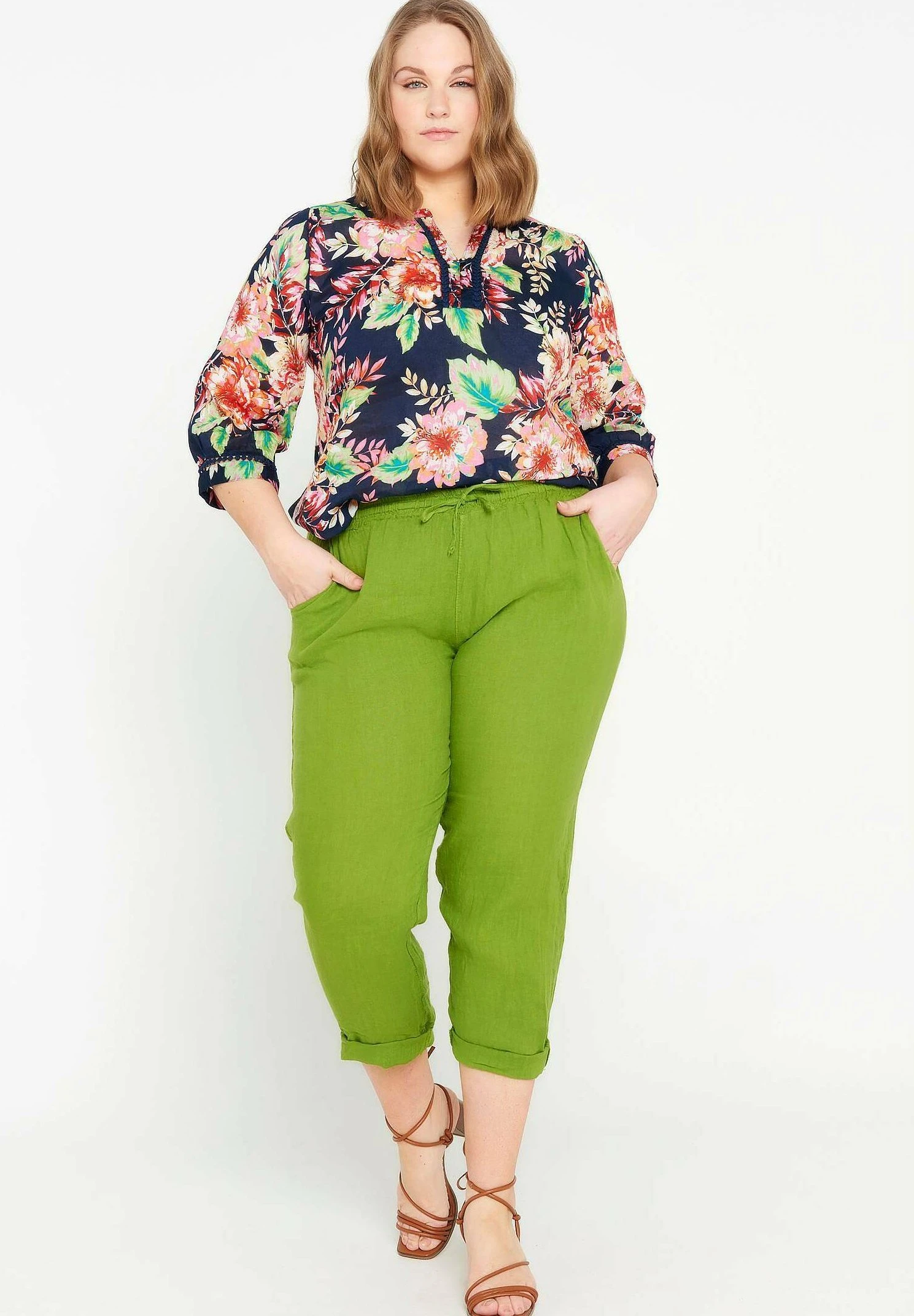 Uni En- Pantalones Deportivos - Olive Green - Imagen 5