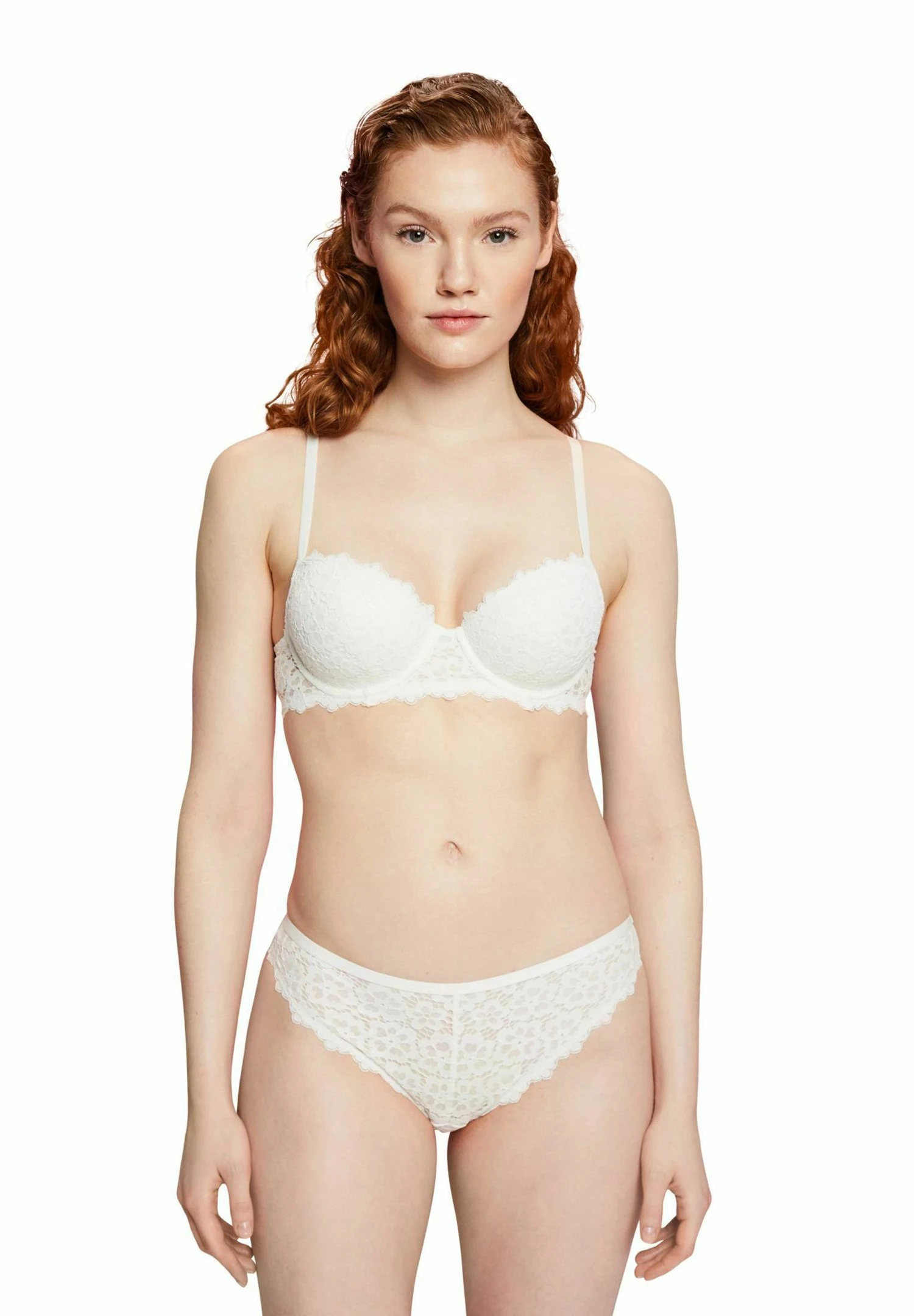 ESPRIT Mit Spitze - Sujetador Con Aros - Off White