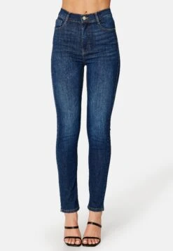 Giselle - Vaqueros Pitillo - Dark Blue Denim