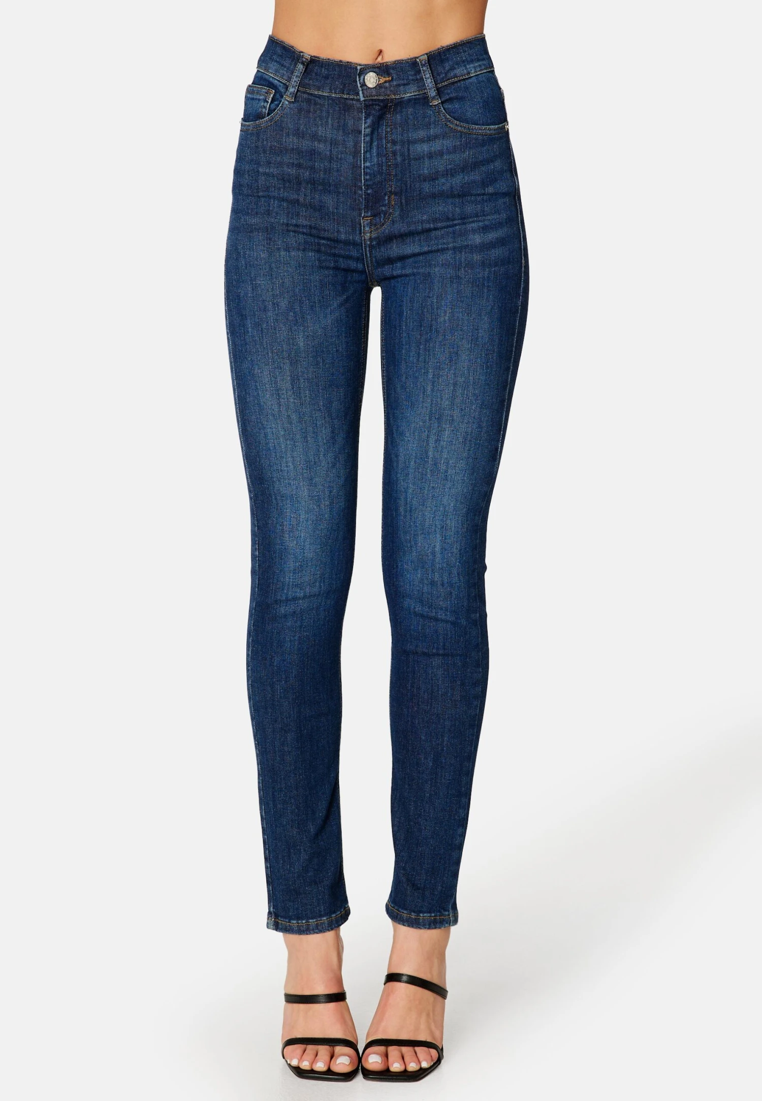Giselle - Vaqueros Pitillo - Dark Blue Denim