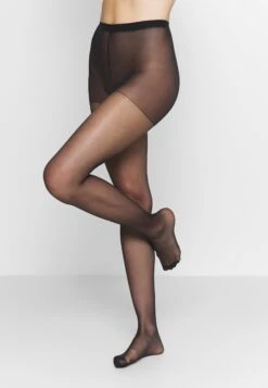 DIM Sheer Thighs Beauty 2 Pack - Medias - Black