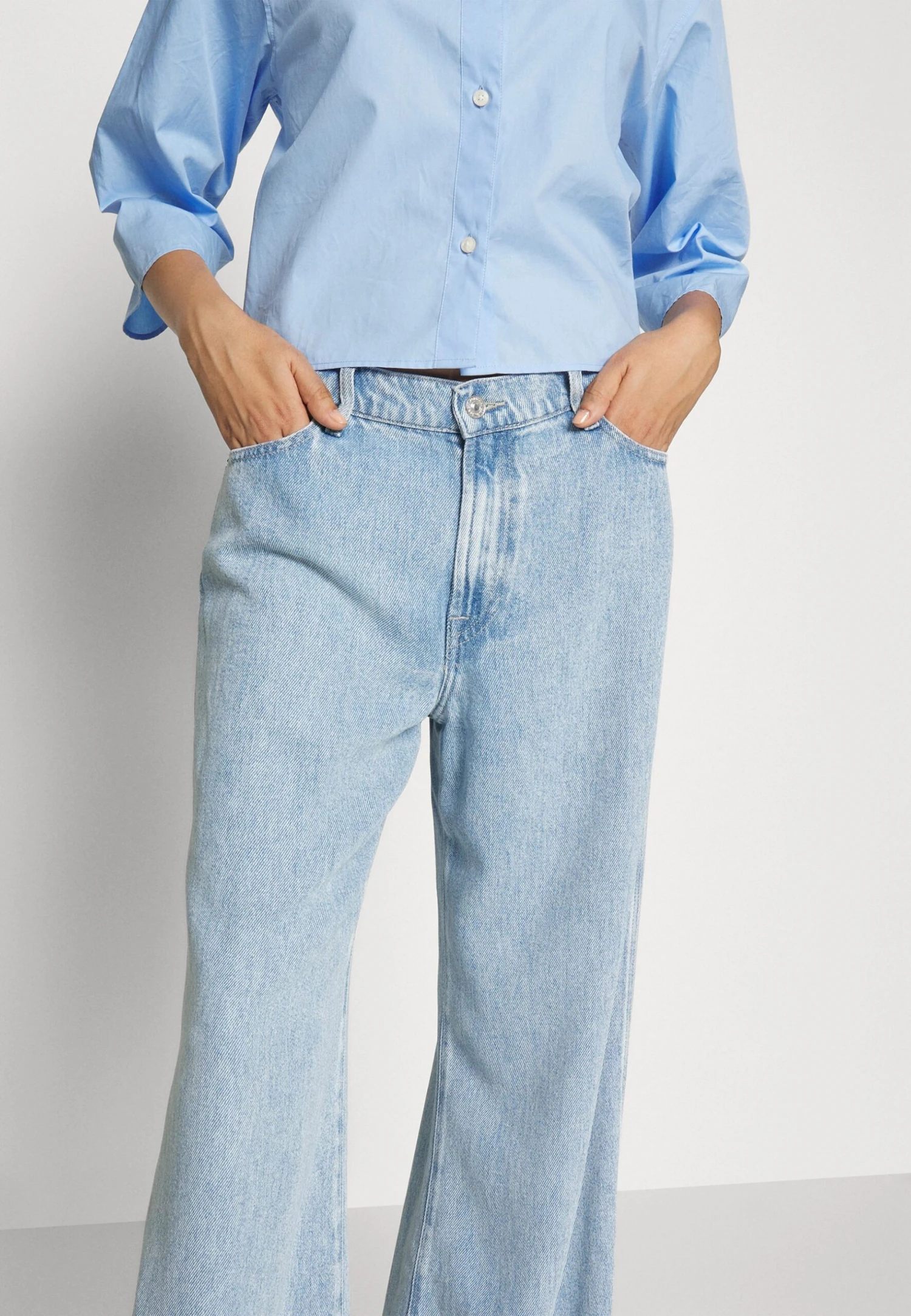 7 For All Mankind Lotta Laguna - Vaqueros Bootcut - Light Blue - Imagen 6