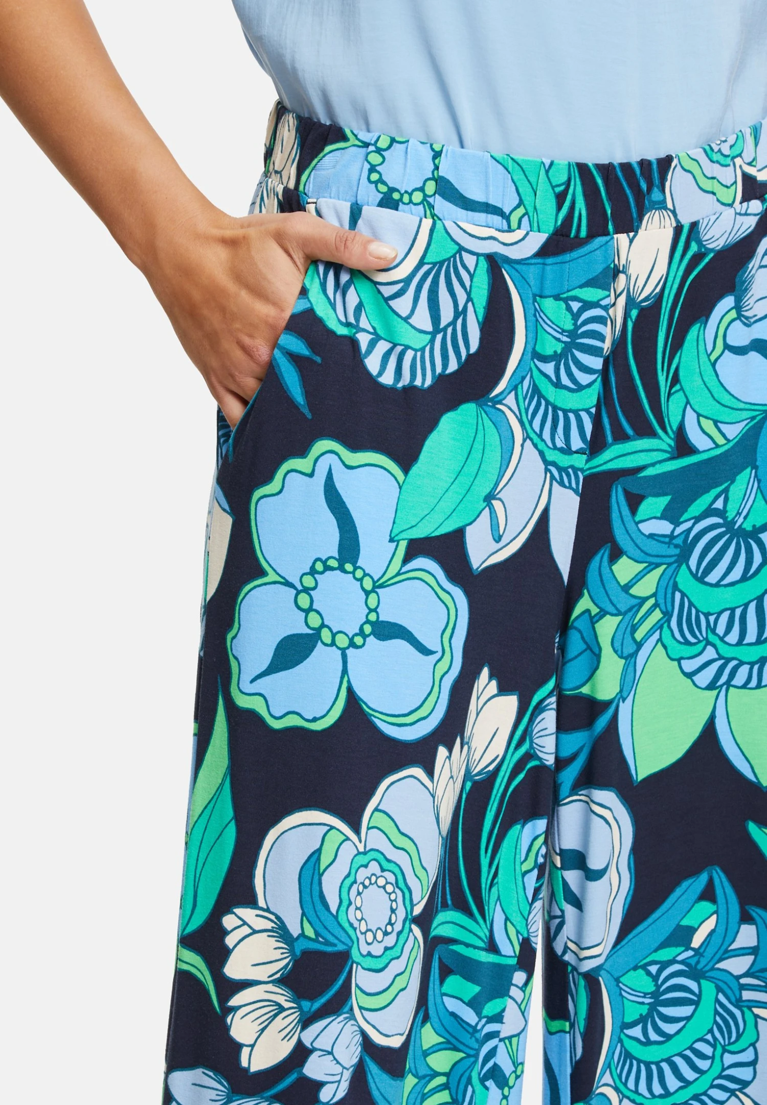 Betty Barclay Pantalones - Dunkelblau Blau - Imagen 3