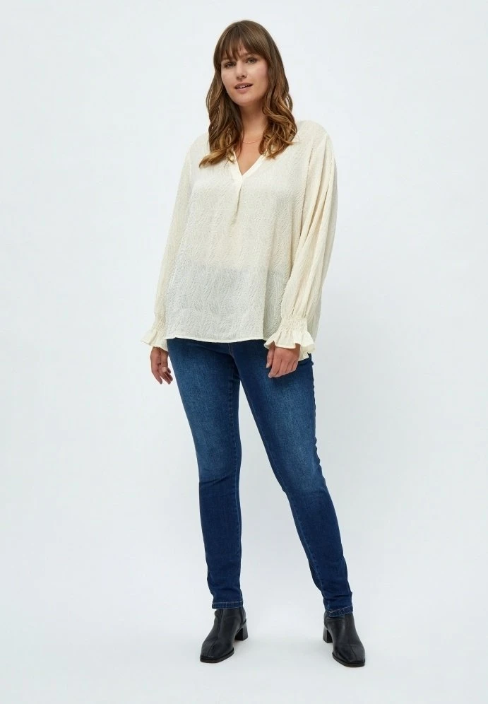 Peppercorn Helena Curve - Blusa - Almond Milk - Imagen 2