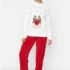 Trendyol Pijama - White
