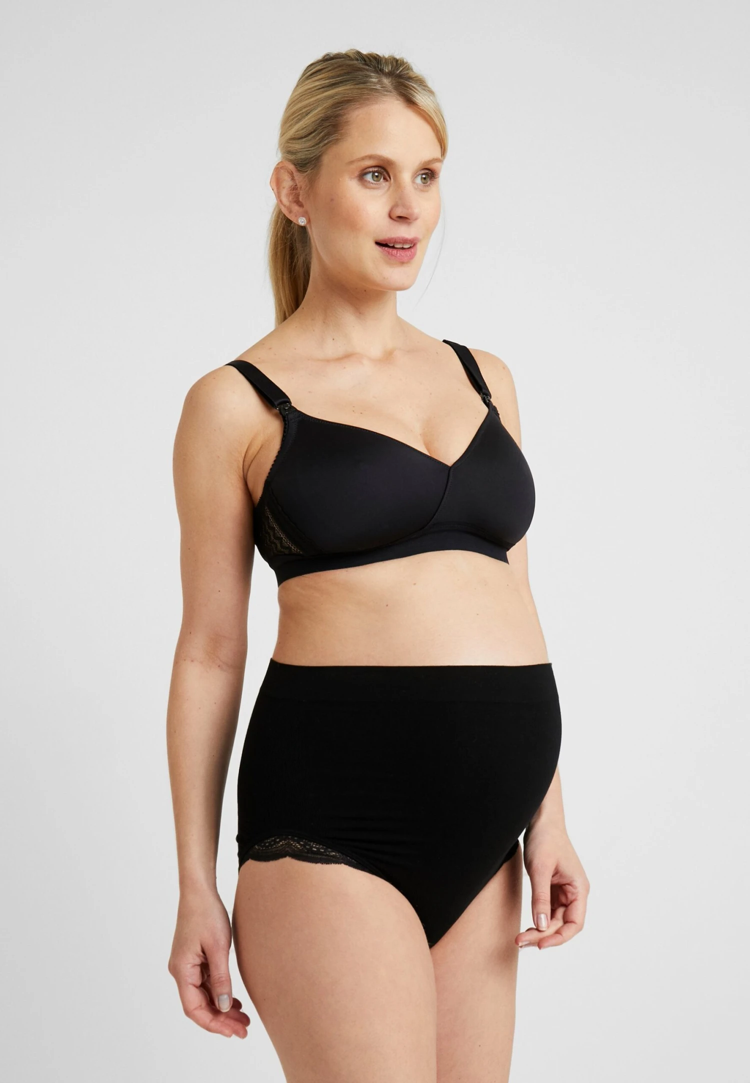 Cache Coeur Serena - Top - Black - Imagen 2