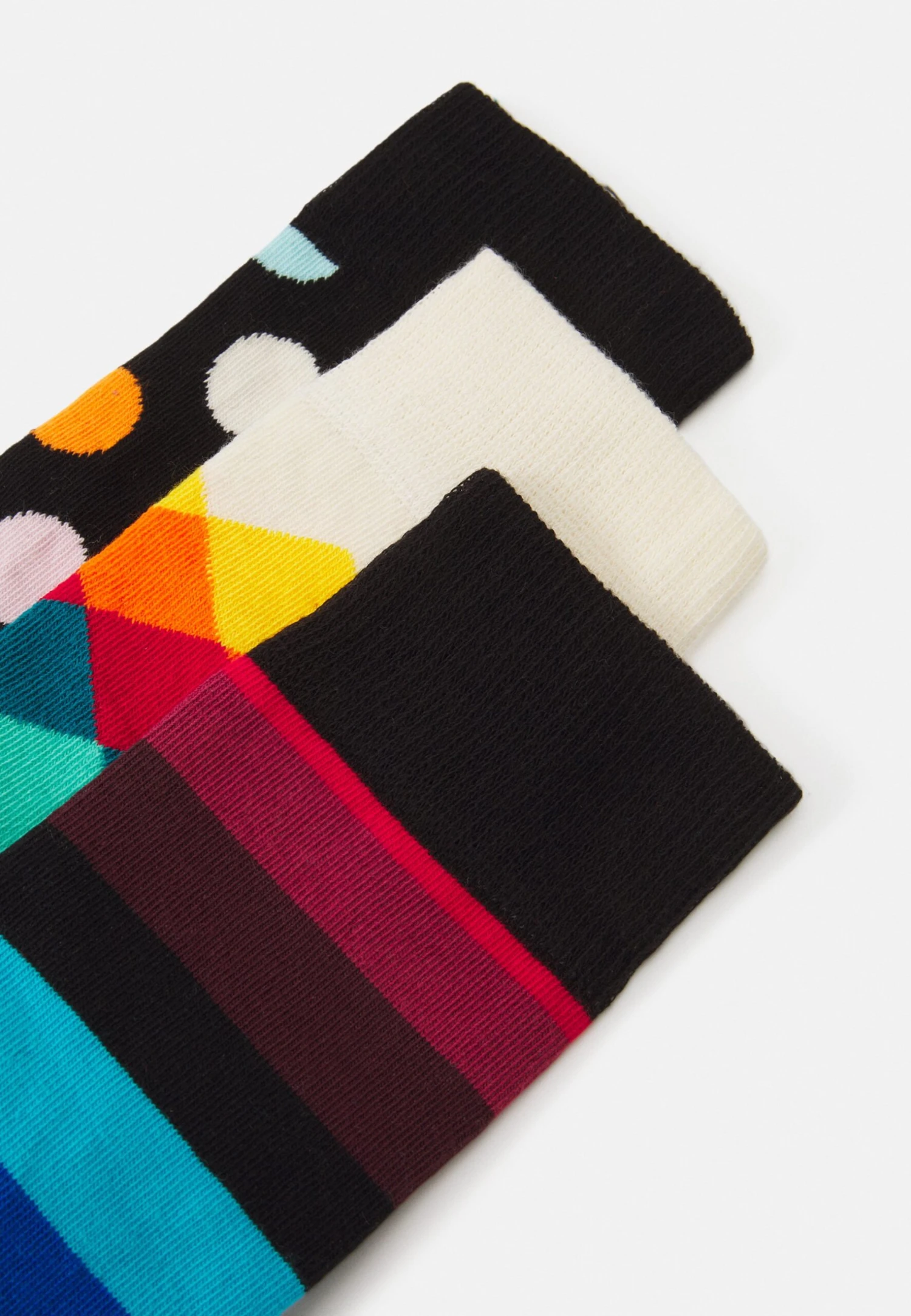 Happy Socks Big Dot And Faded Diamond And Stripe Unisex 3 Pack - Calcetines - Multi - Imagen 3