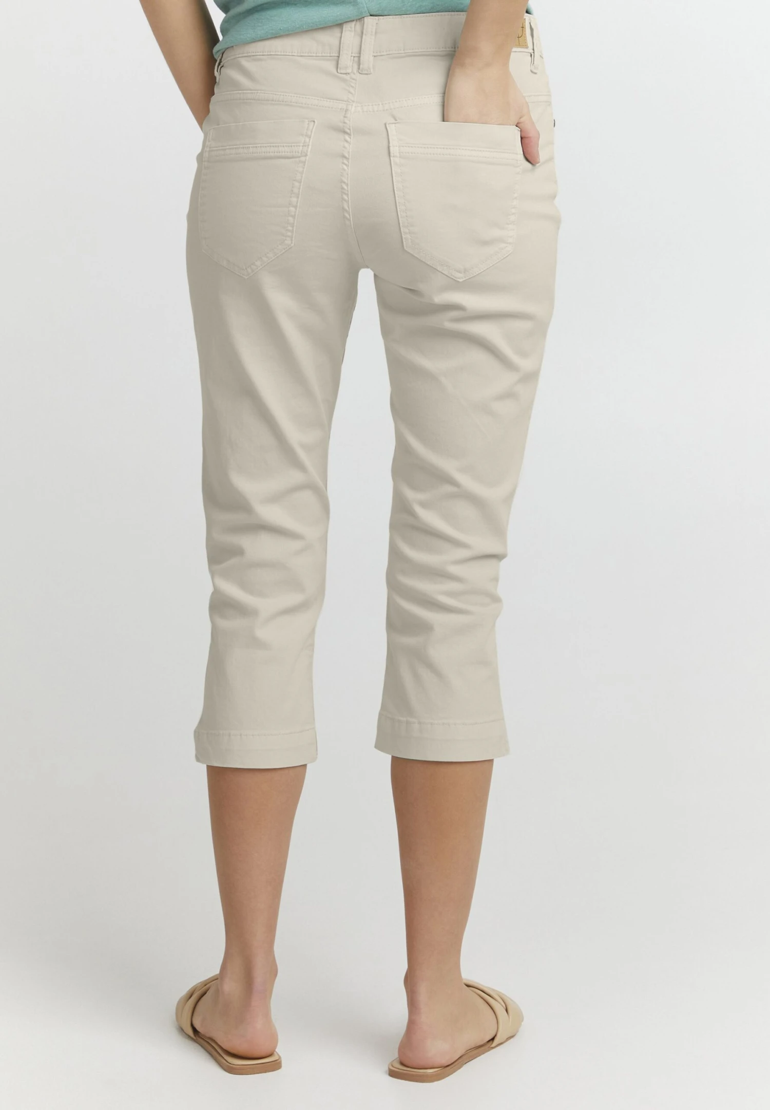 Fransa FrfotwillCapri - Shorts Vaqueros - Birch - Imagen 3