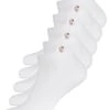 5Er Pack - Kurz - Calcetines - Weiss