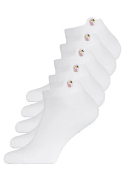5Er Pack - Kurz - Calcetines - Weiss