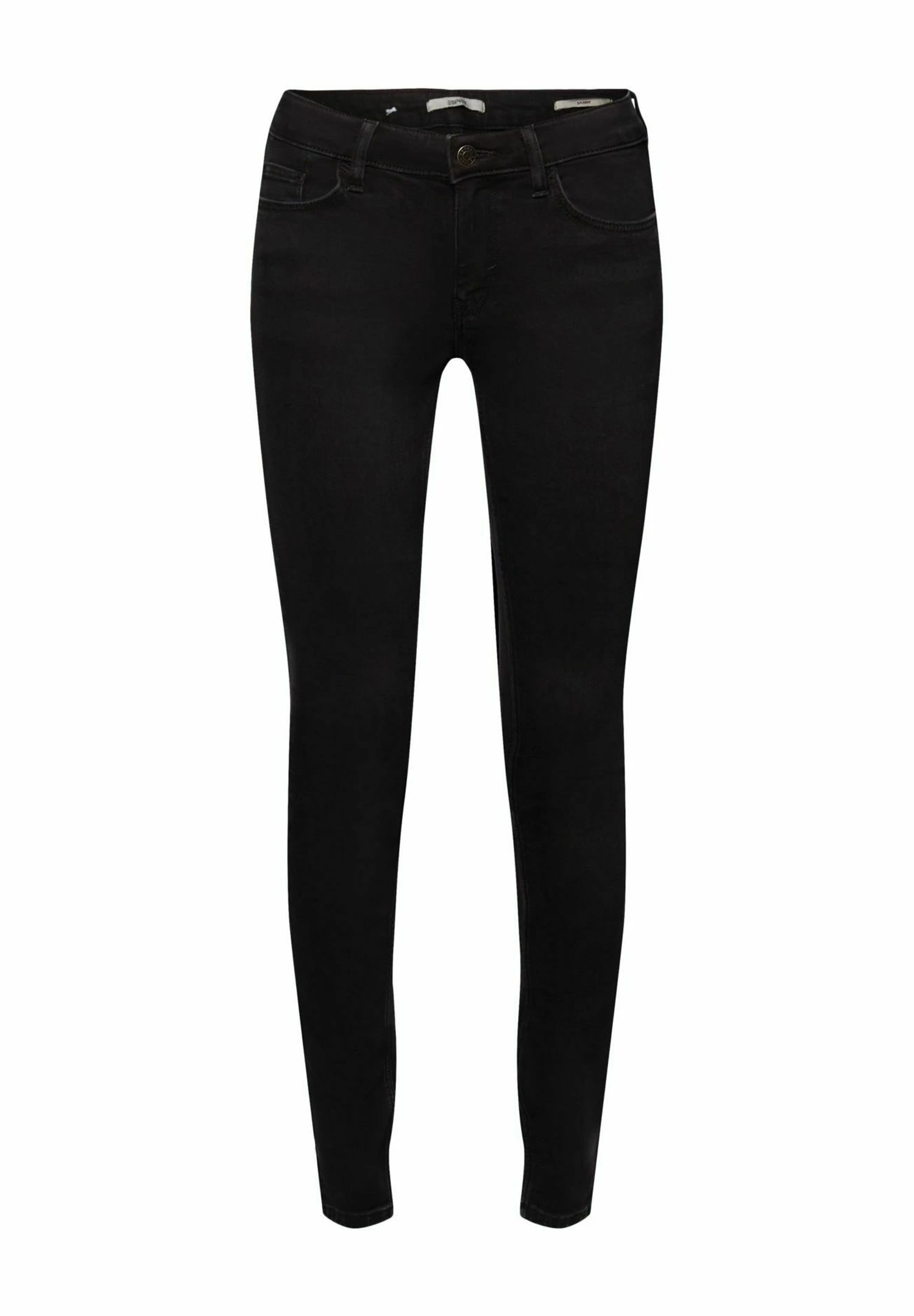 ESPRIT Vaqueros Pitillo - Black Dark Washed - Imagen 8