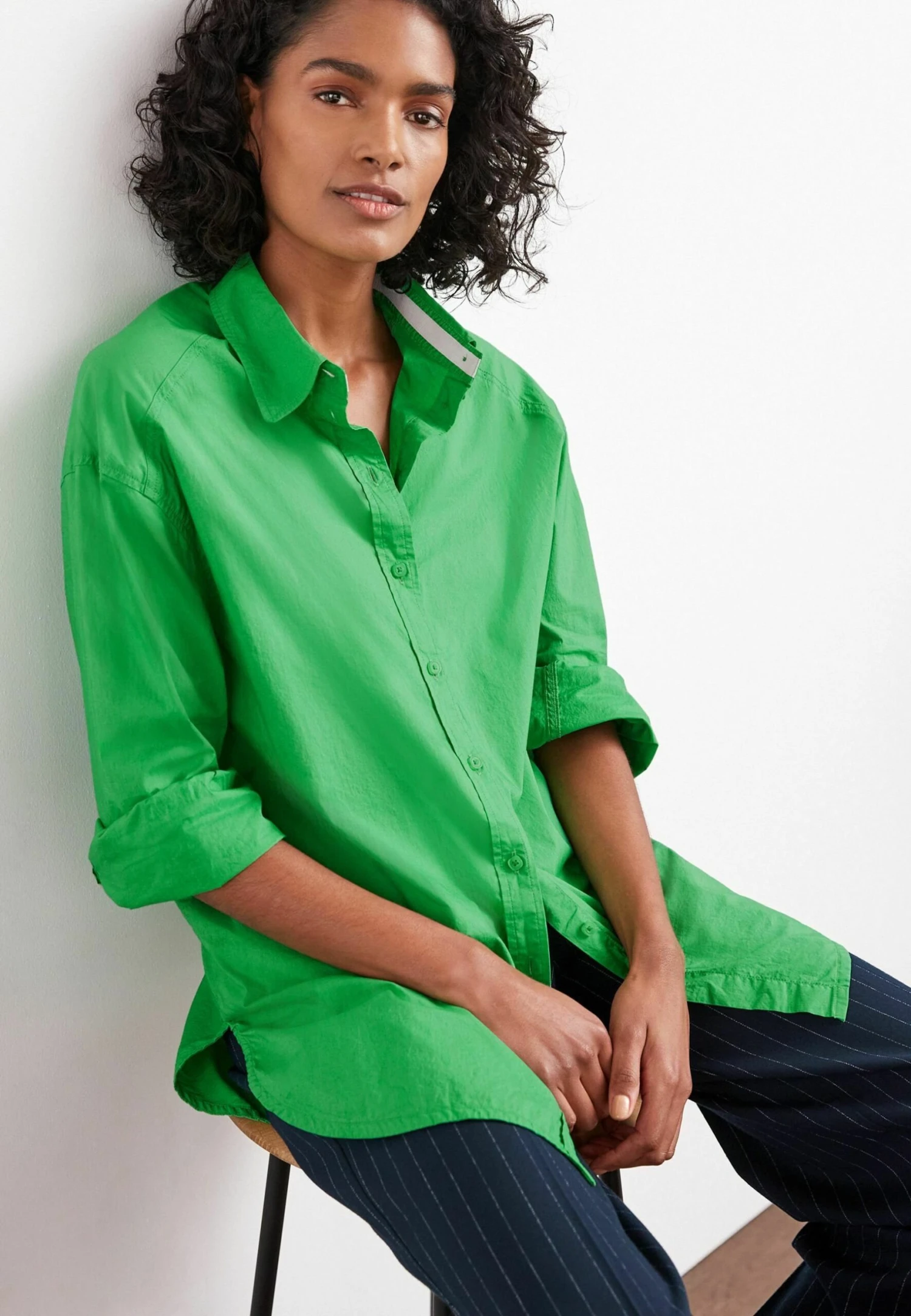 Next Long Sleeve - Camisa - Green - Imagen 5