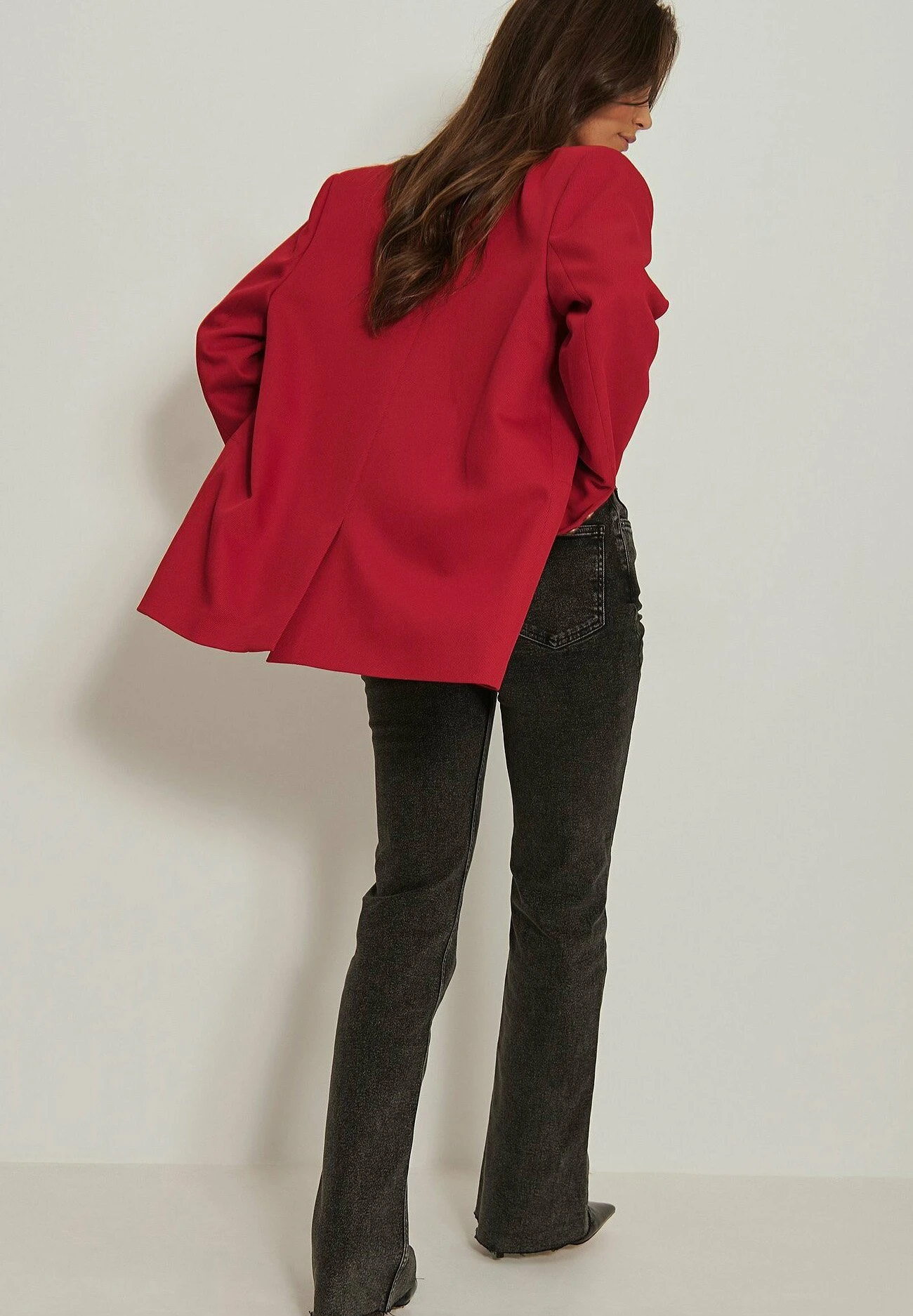 NA-KD Vaqueros Bootcut - Grey - Imagen 2