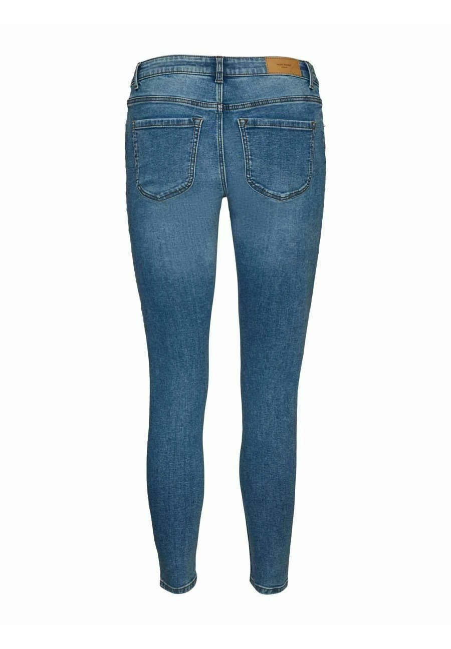 Vero Moda Vmlydia Skinny - Vaqueros Pitillo - Light Blue Denim - Imagen 6