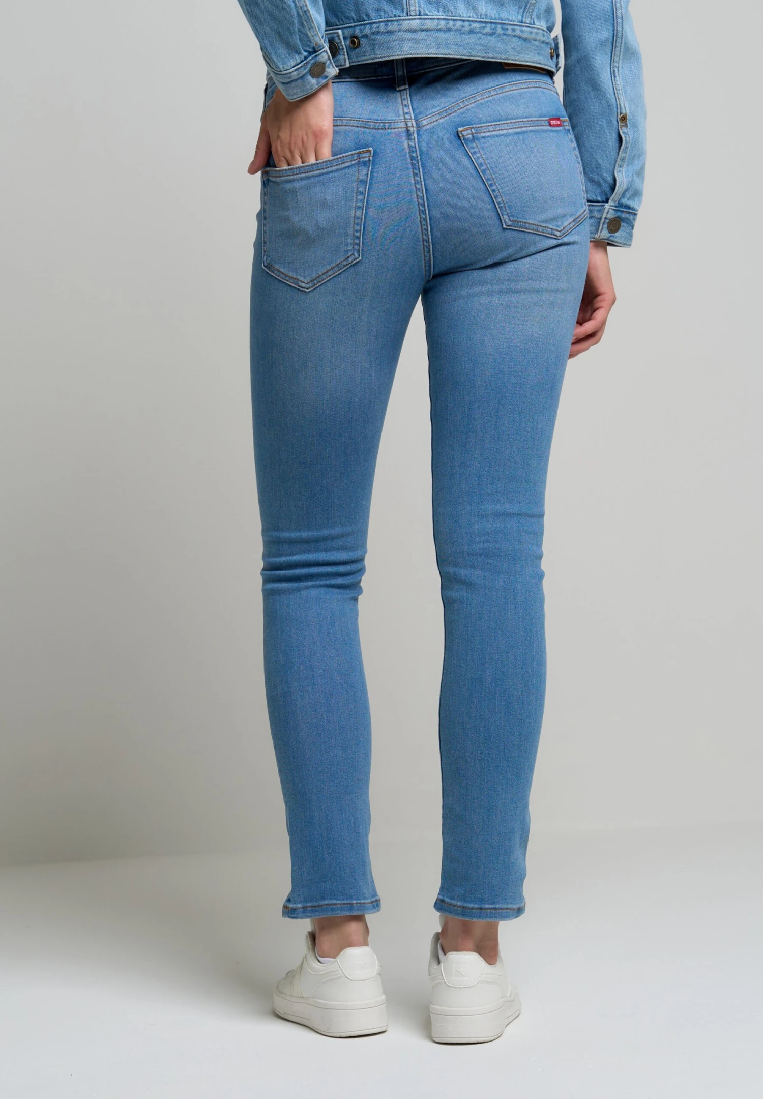 BIG STAR Adela- Vaqueros Slim Fit - Hellblau - Imagen 3