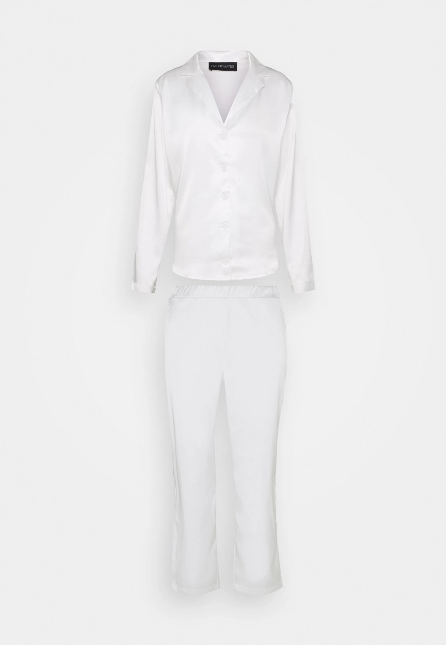 OW Collection Skye Pant And Shirt Set - Pijama - White - Imagen 5