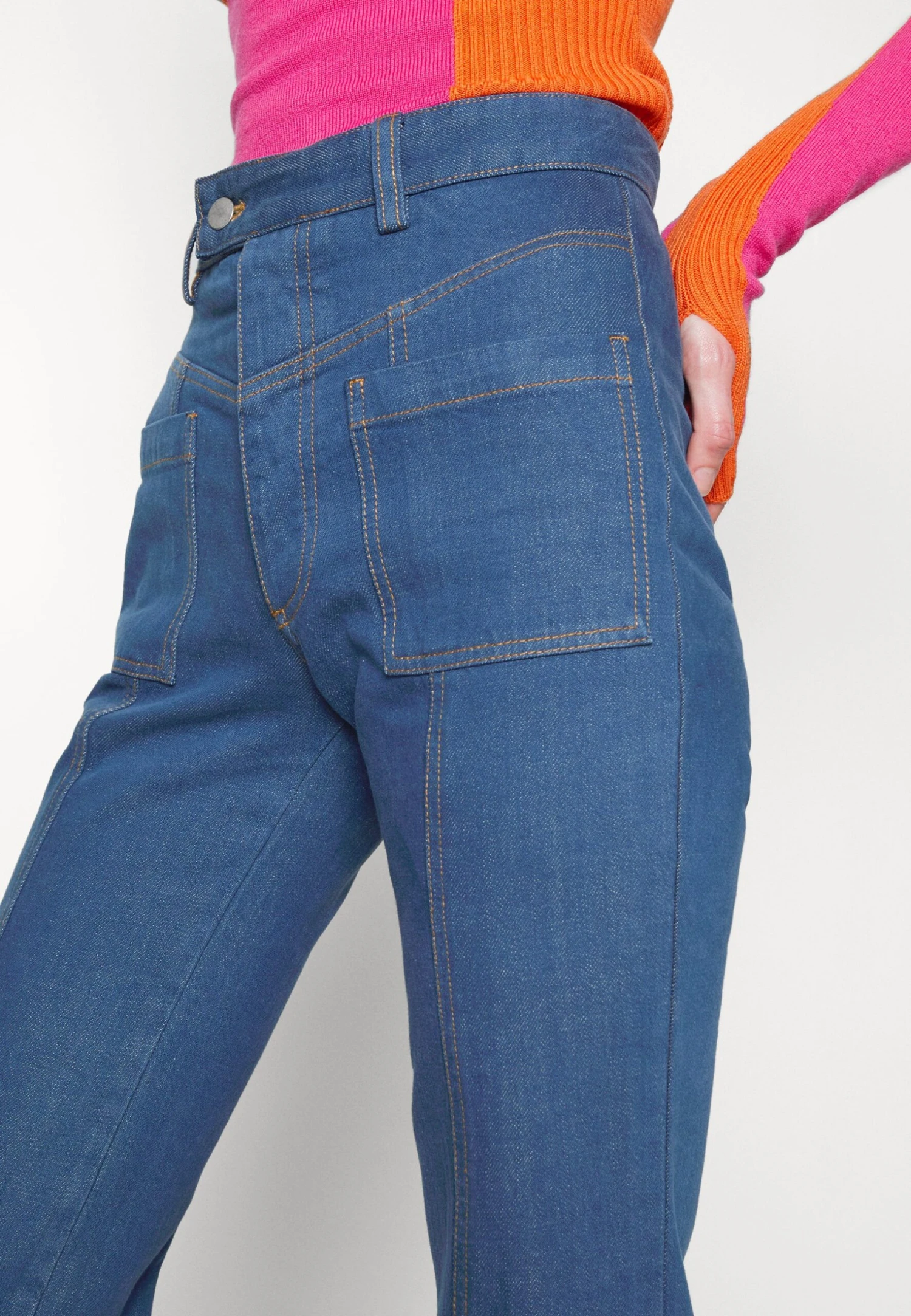 Miista Ildico Jeans - Vaqueros A Campana - Indigo - Imagen 8