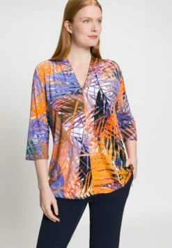 Ulla Popken Blusa - Dunkel Orange