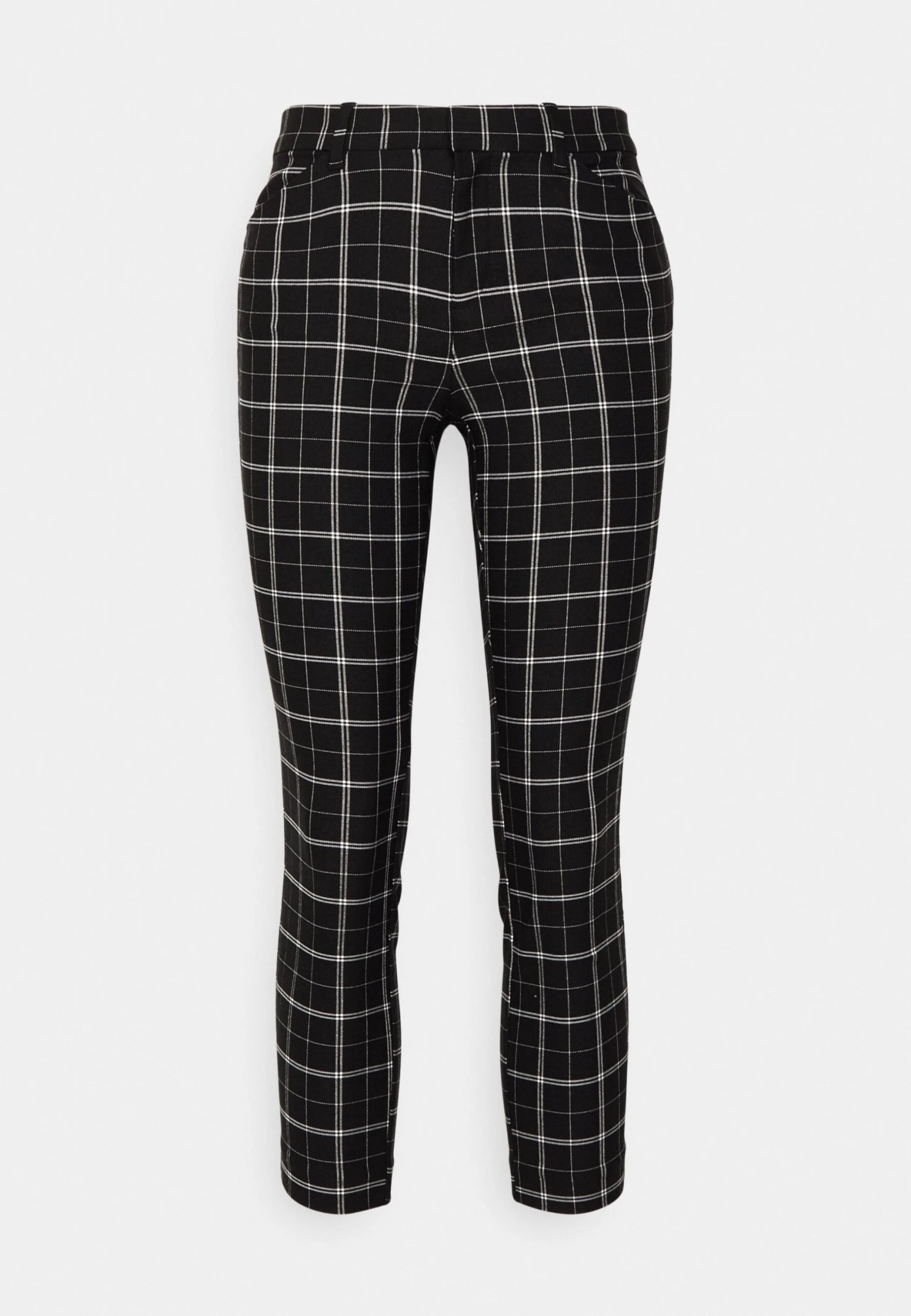 Skinny Ankle Bistretch Plaid - Pantalones - Black Plaid - Imagen 6