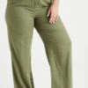 WE FASHION Curve - Pantalones - Green