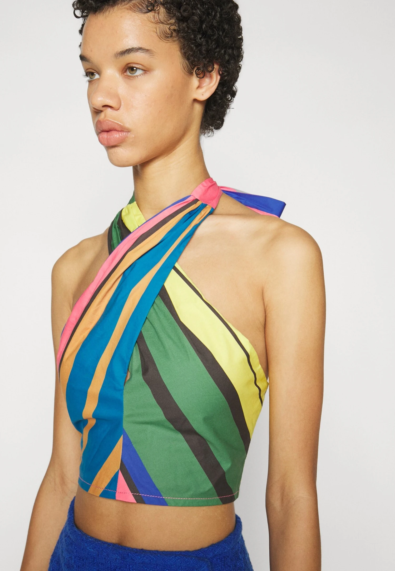 Staud Smocked Kai- Blusa - Formentera - Imagen 6