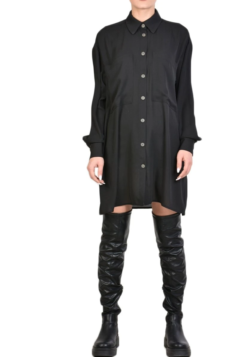 Melman- Camisa - Schwarz