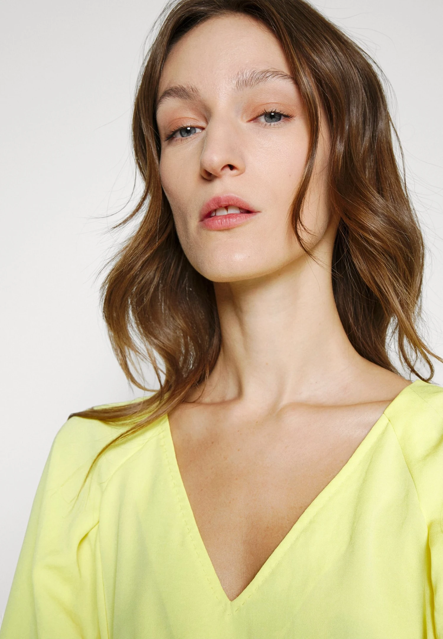 MARC CAIN Blusa - Soft Lemon - Imagen 4
