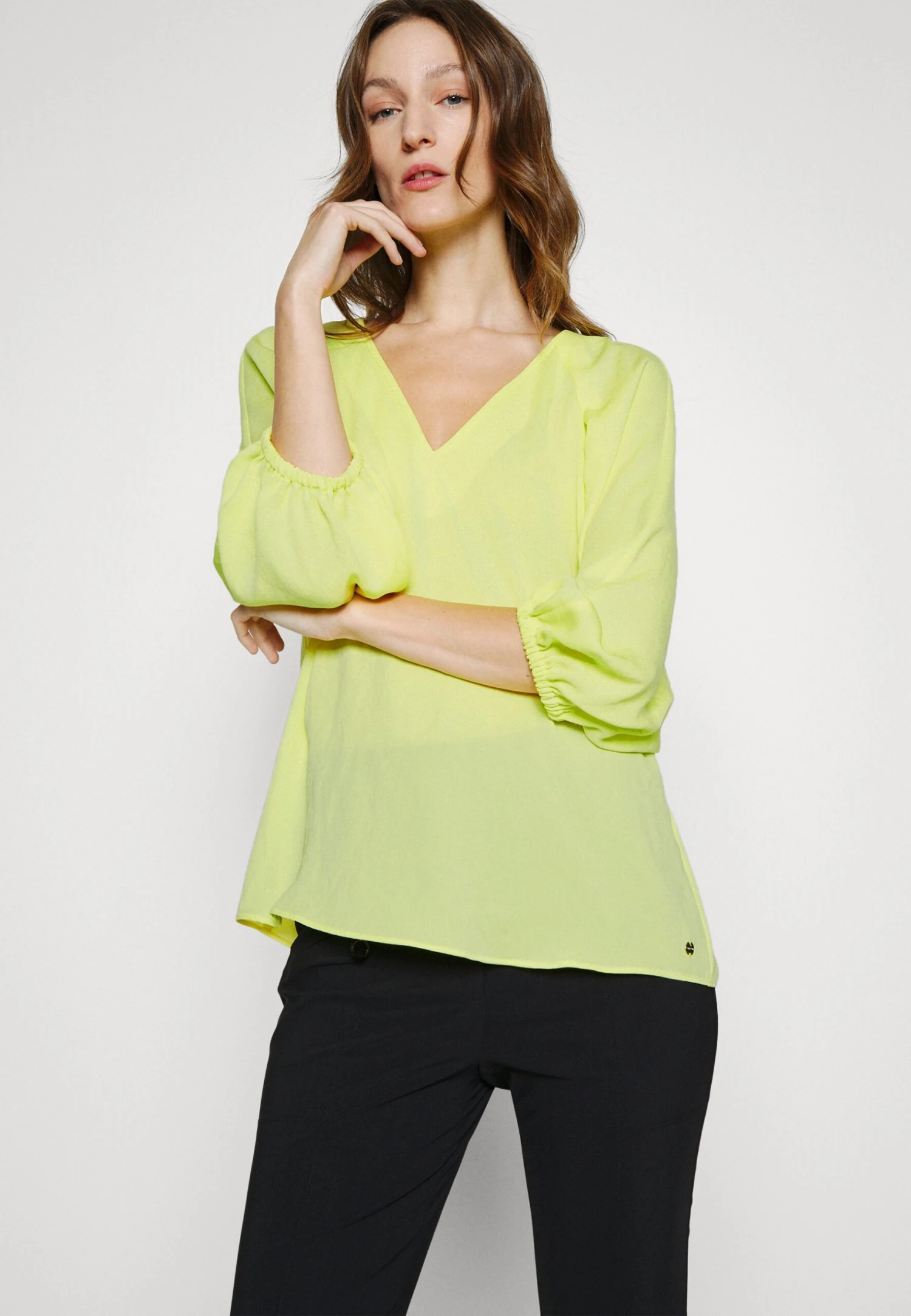 MARC CAIN Blusa - Soft Lemon - Imagen 6