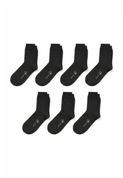 7 Pack - Calcetines - Black