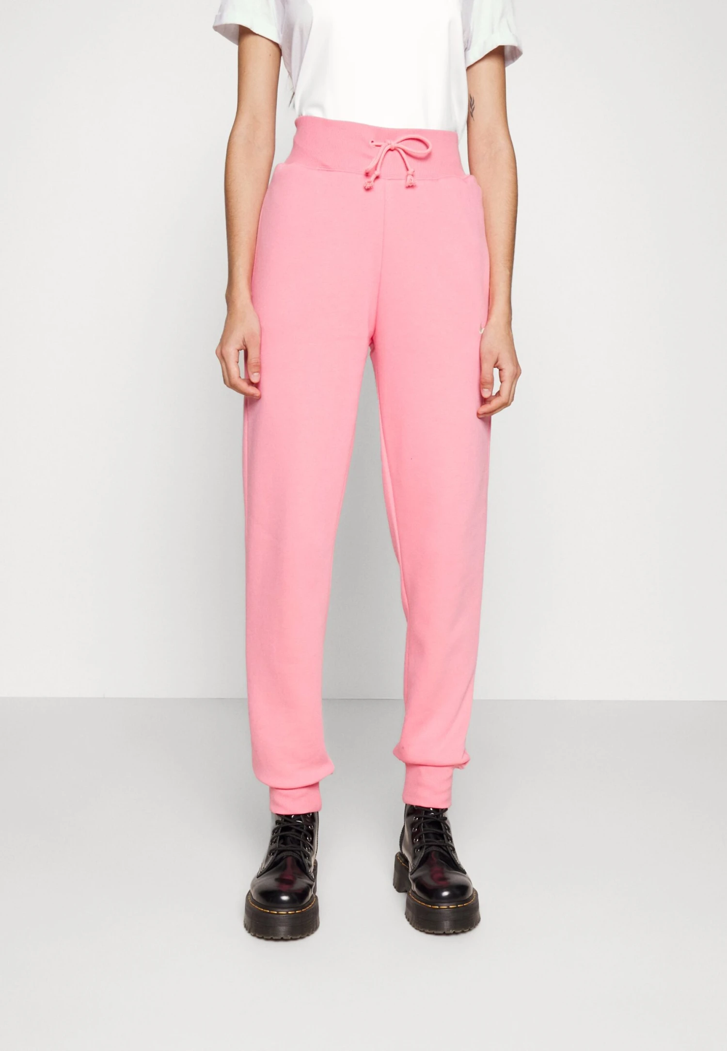 Nike Sportswear Phnx Flc Hr Std - Pantalones Deportivos - Coral Chalk/Sail