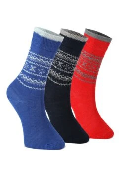 Winter 3 Pack - Calcetines - Red Black Blue