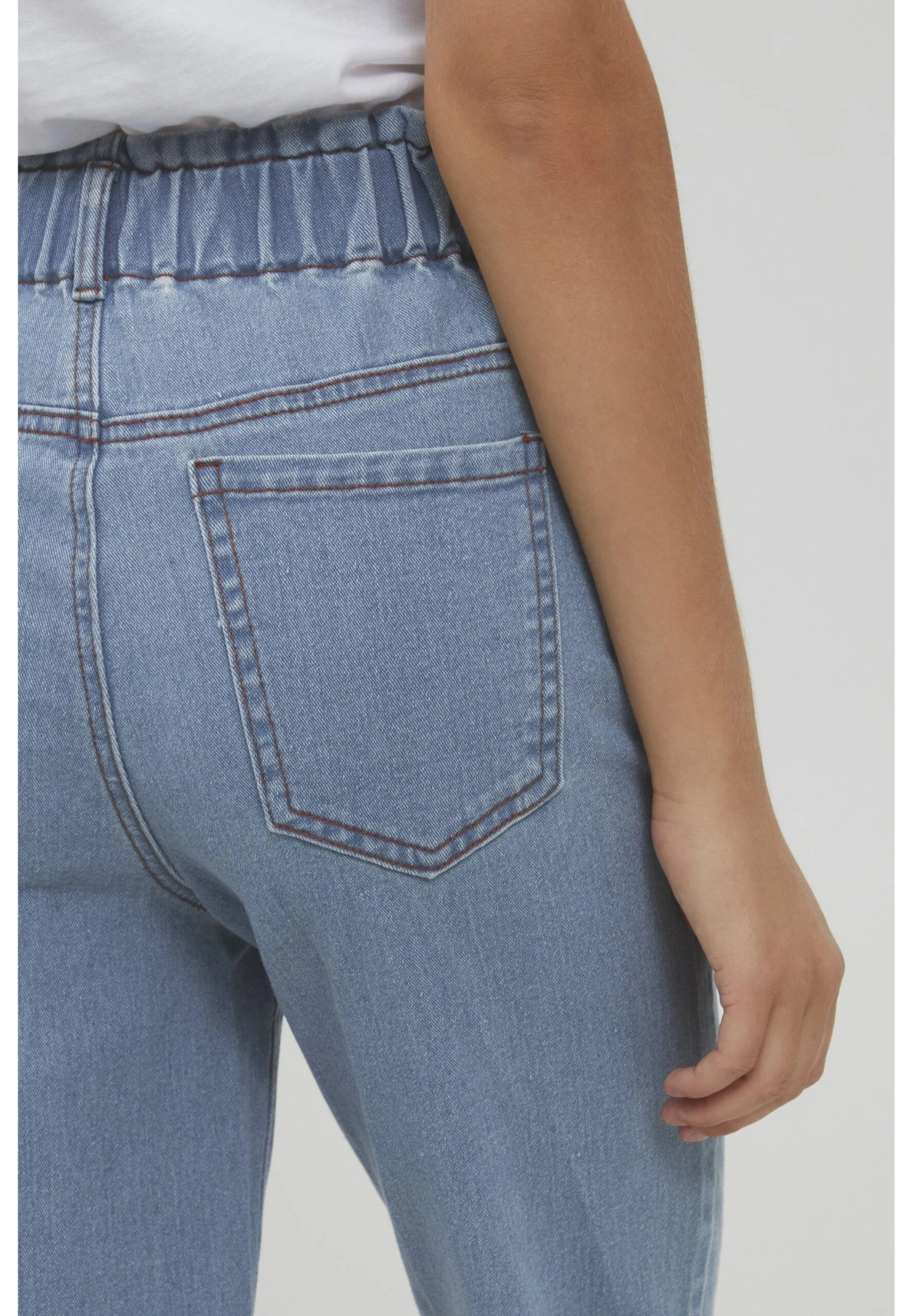 OXMO Oxann - Vaqueros Slim Fit - Ligth Blue Denim - Imagen 5