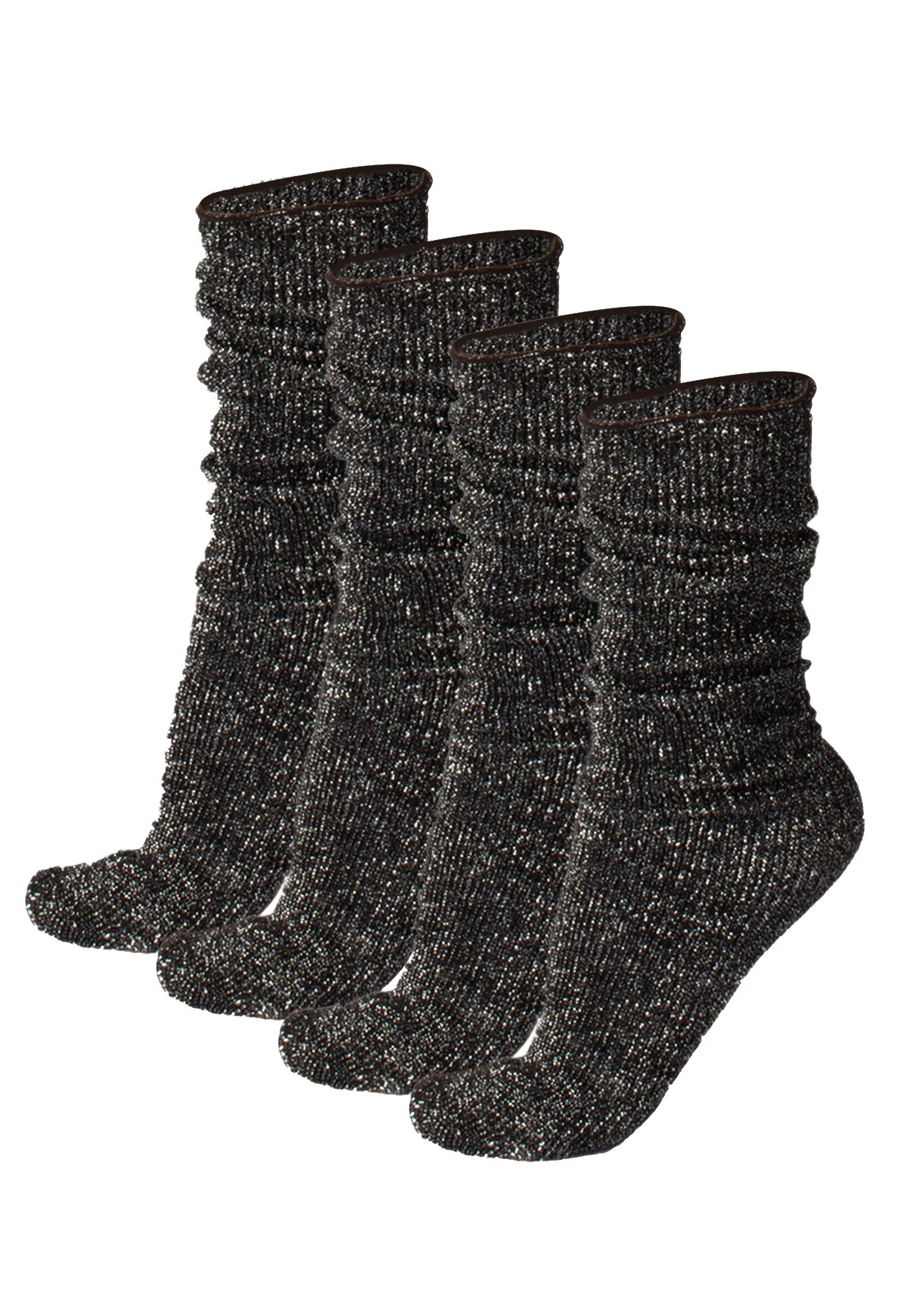 Pack 4 Pairs - Shiny 60 Den - Calcetines - Mix (Black Black) - Imagen 3