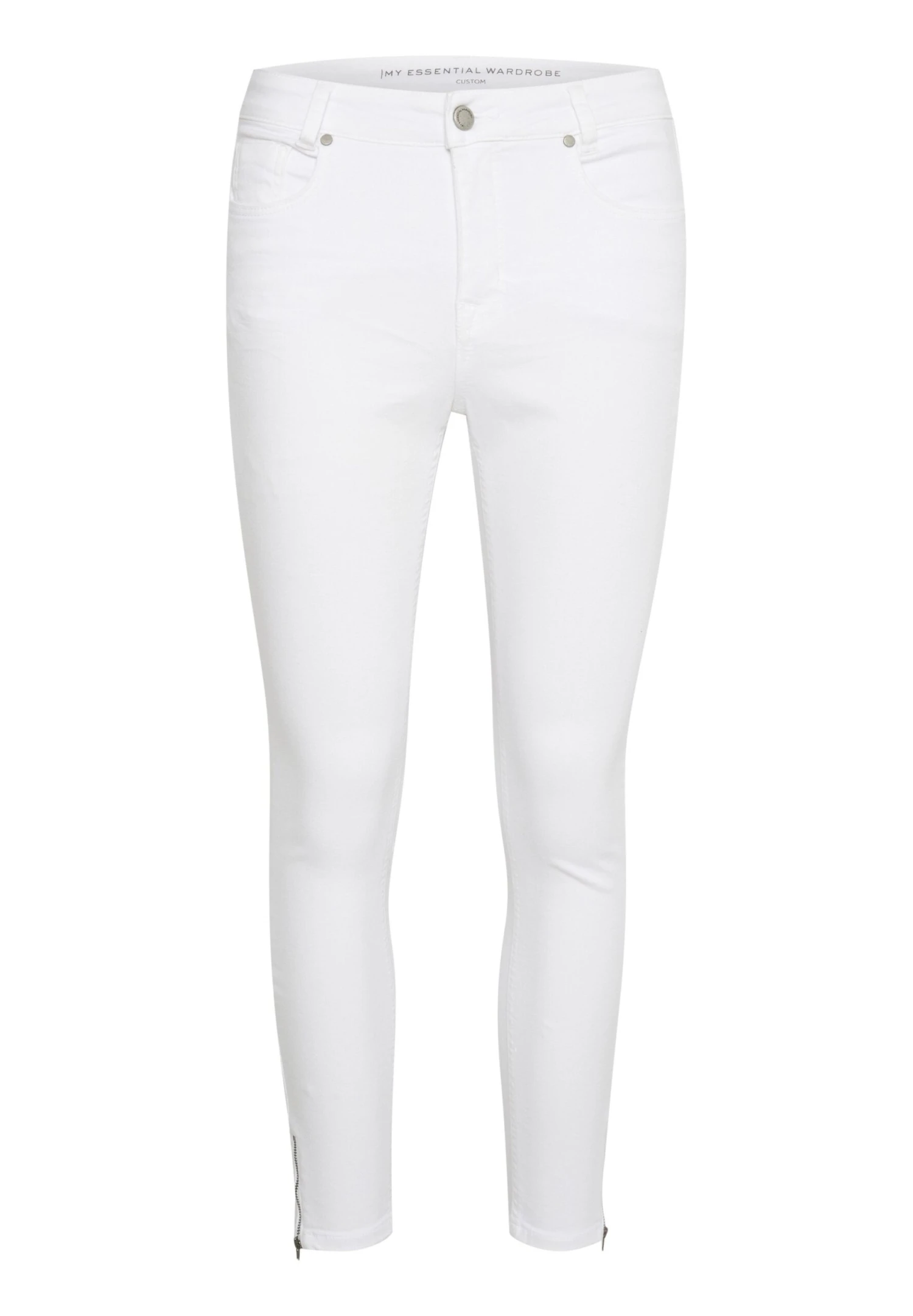 Celinazip High - Vaqueros Slim Fit - White Wash - Imagen 4