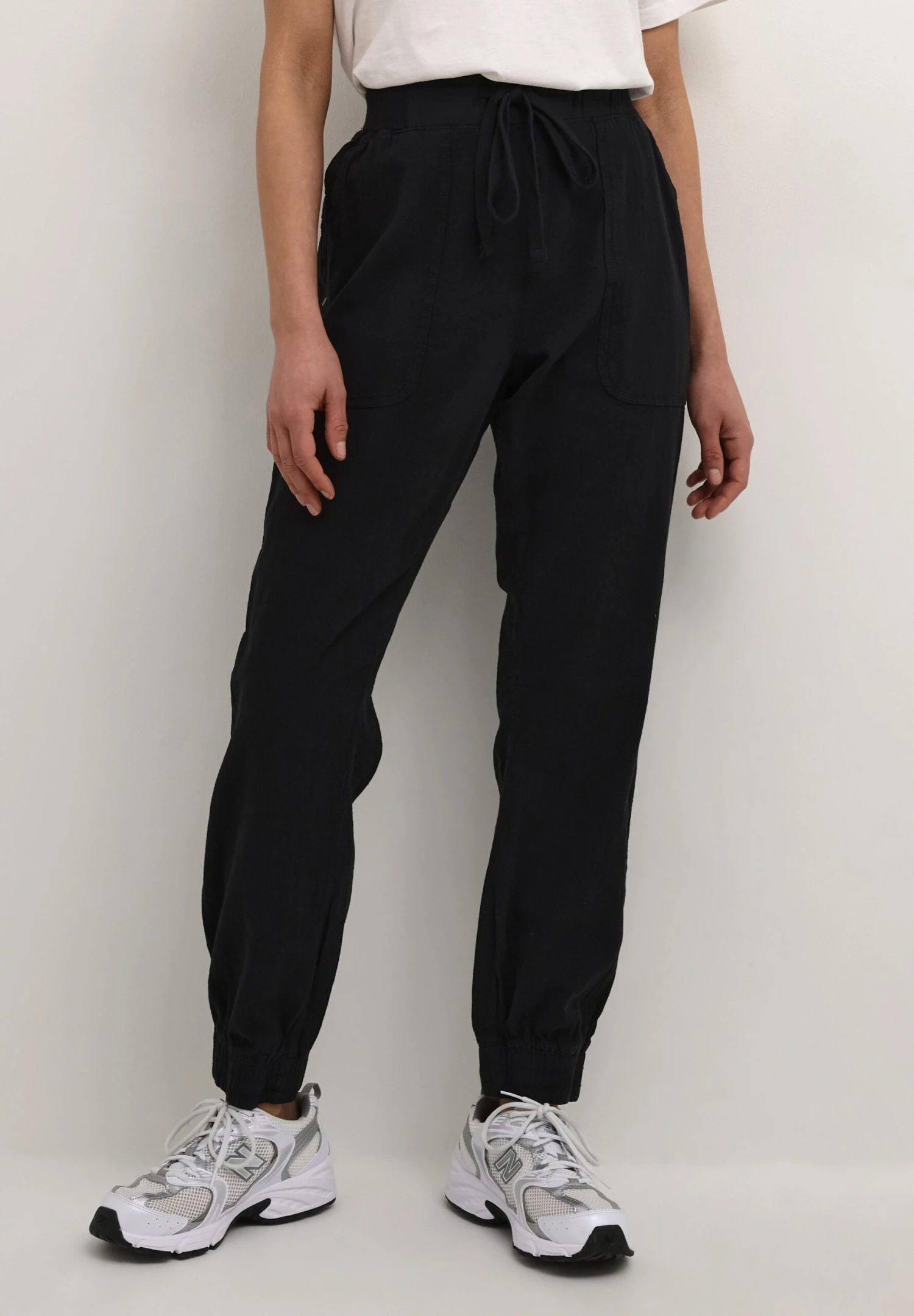 Kaffe Anaya- Pantalones - Black Deep