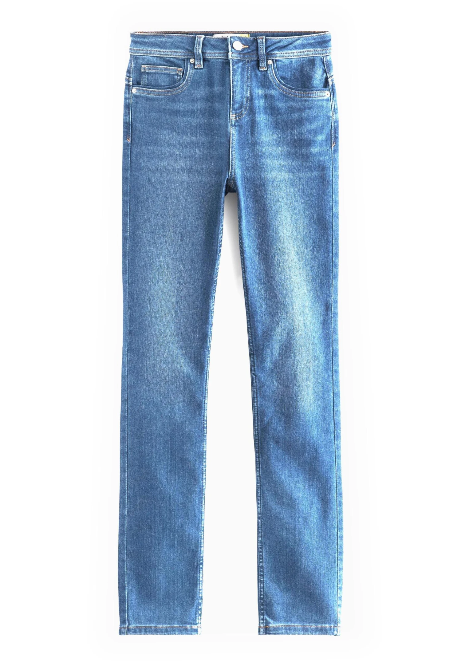 Next Super Soft Standard - Vaqueros Slim Fit - Mid Blue - Imagen 5