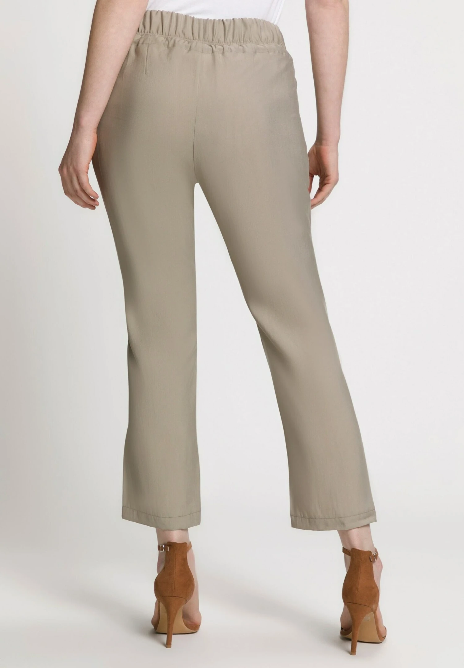 Ulla Popken Pantalones - Light Grey - Imagen 3