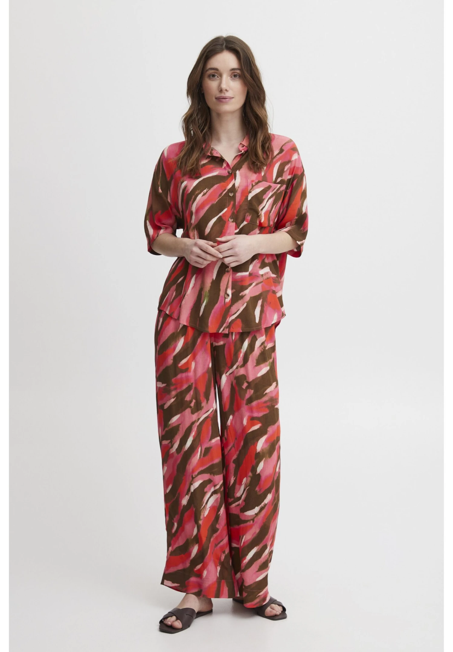 Fransa Frkaiya - Camisa - Camellia Rose Mix - Imagen 2