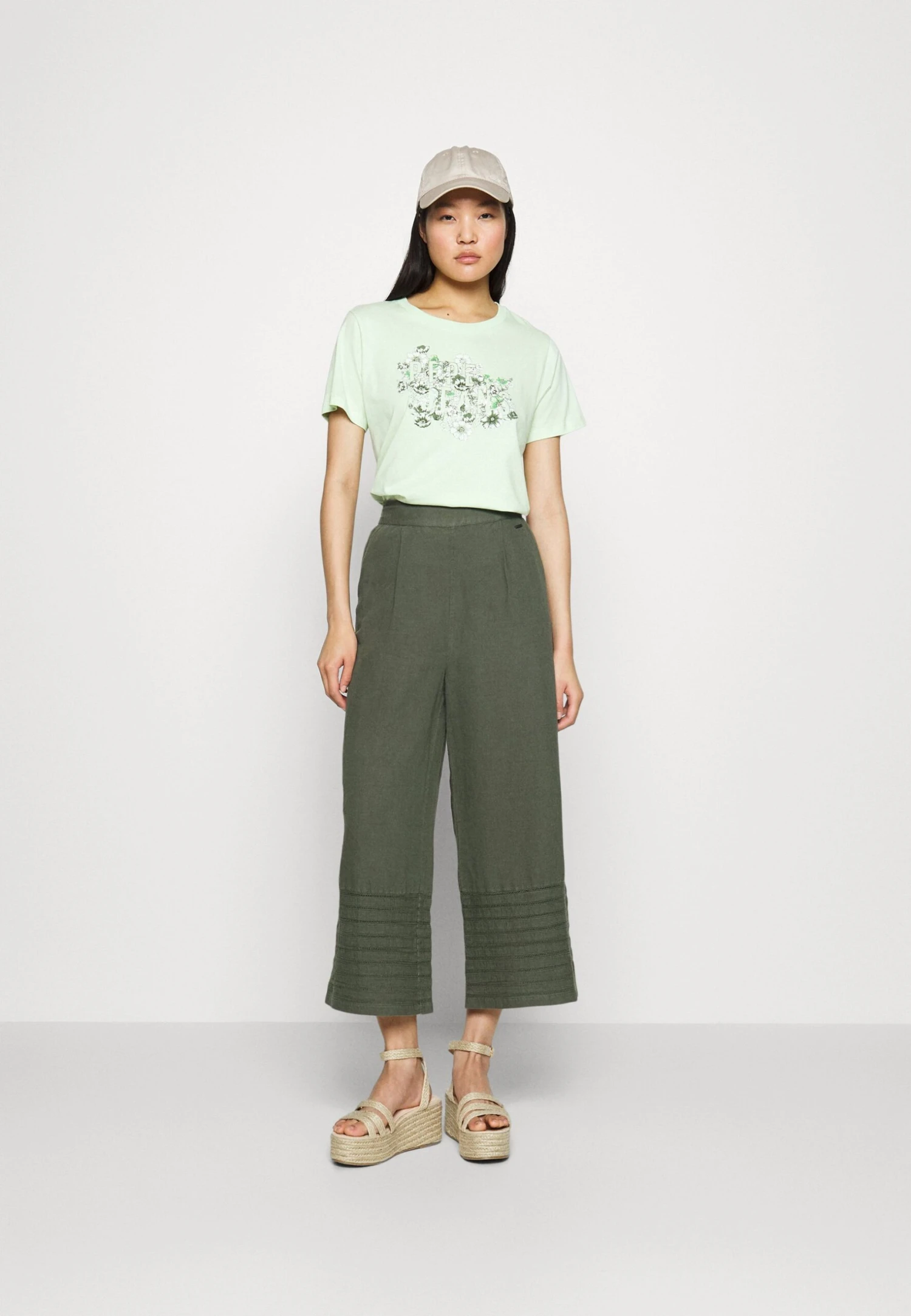 Pepe Jeans Feva - Pantalones - Olive - Imagen 2