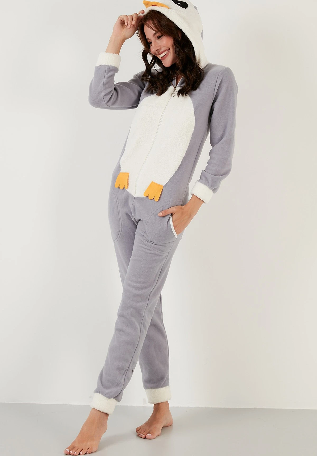 LELA Regular Fit - Pijama - Grey - Imagen 6