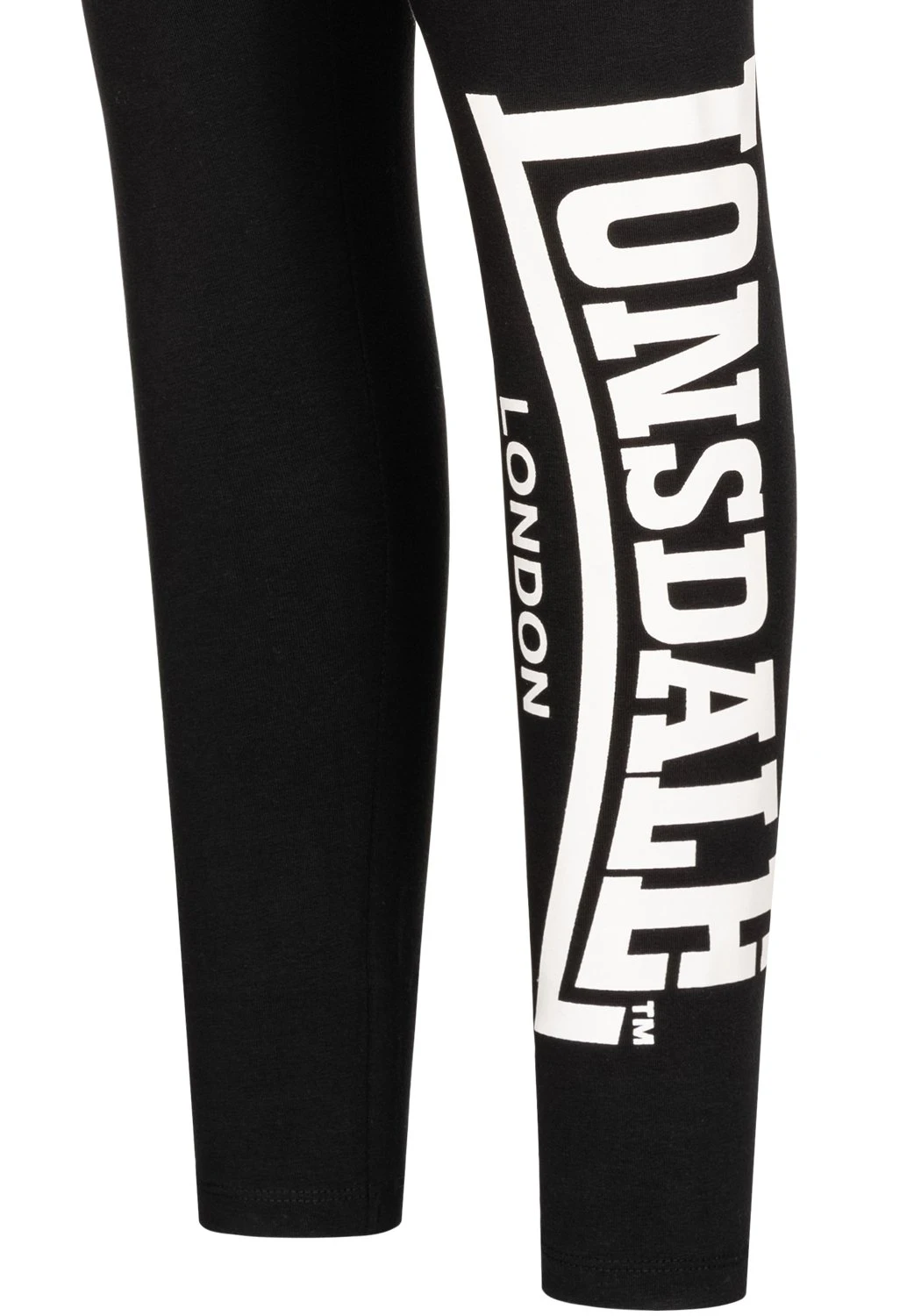 Lonsdale Merridge - Leggings - Black White - Imagen 3