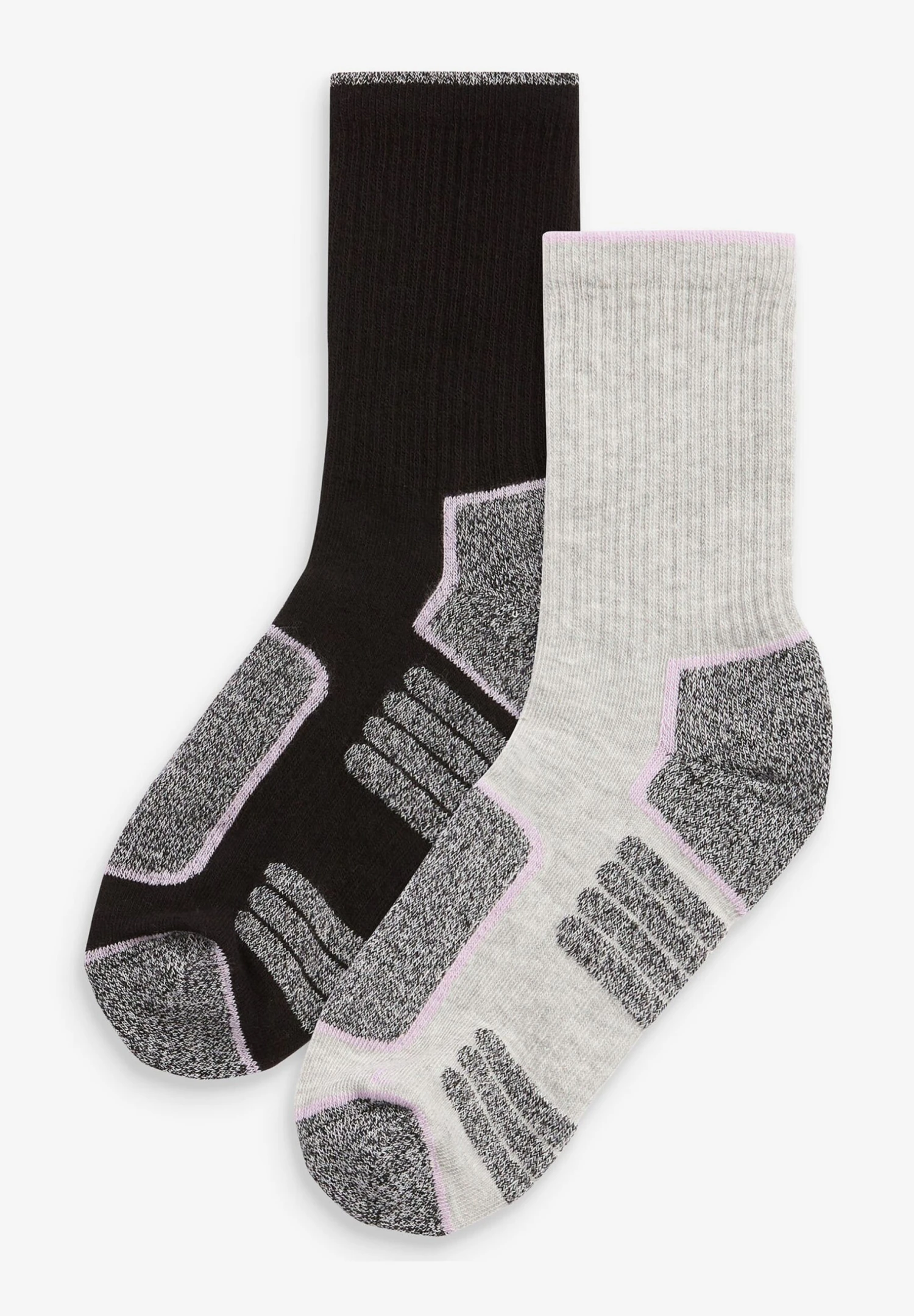 Next Walking 2 Pack - Calcetines - Grey