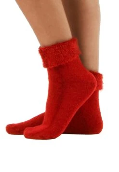 Angora Touch - Calcetines - Red