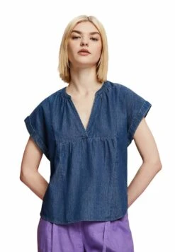 ESPRIT Blusa - Blue Medium Wash