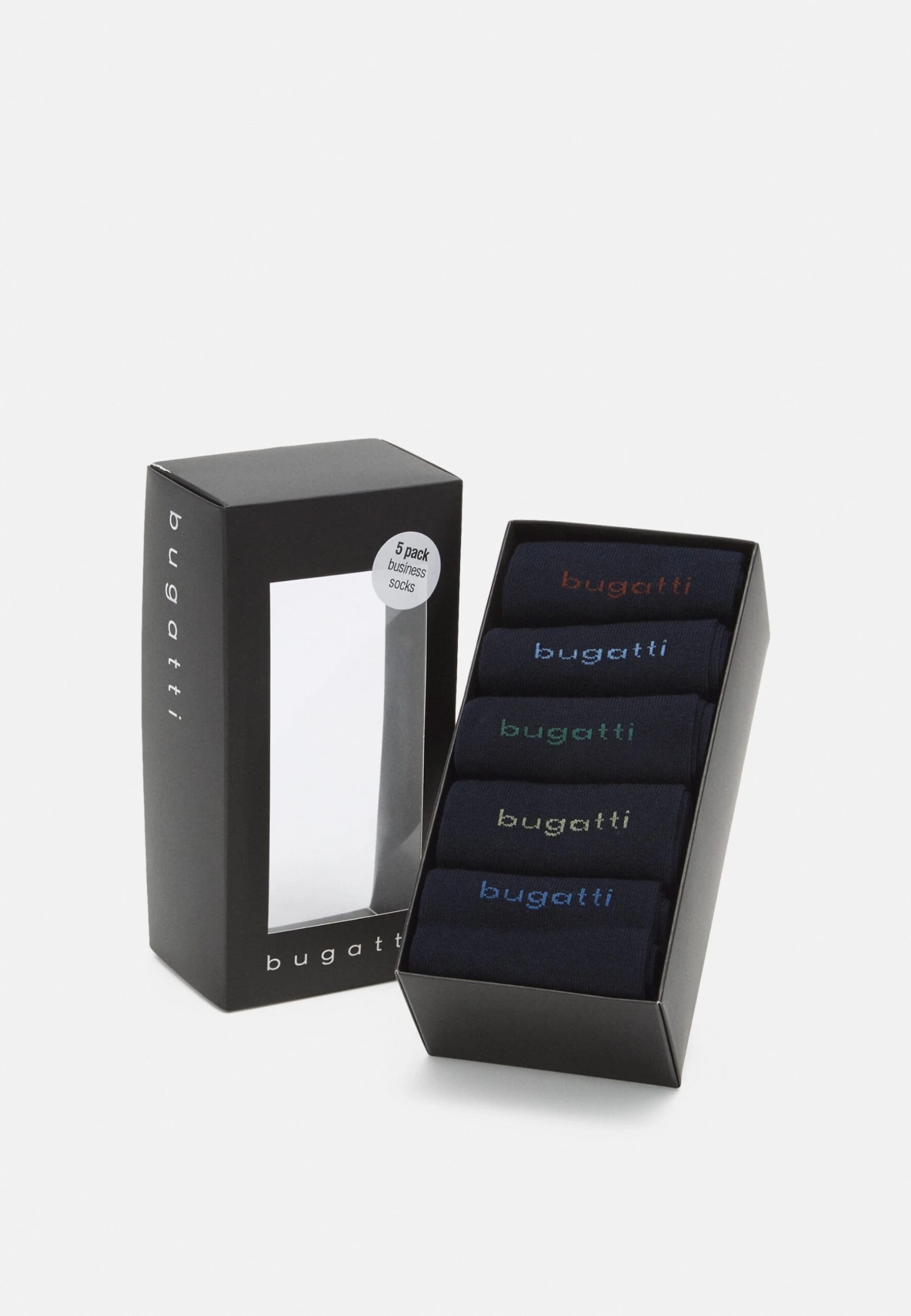 Bugatti Business Socks Box 5 Pack - Calcetines - Dark Blue - Imagen 2