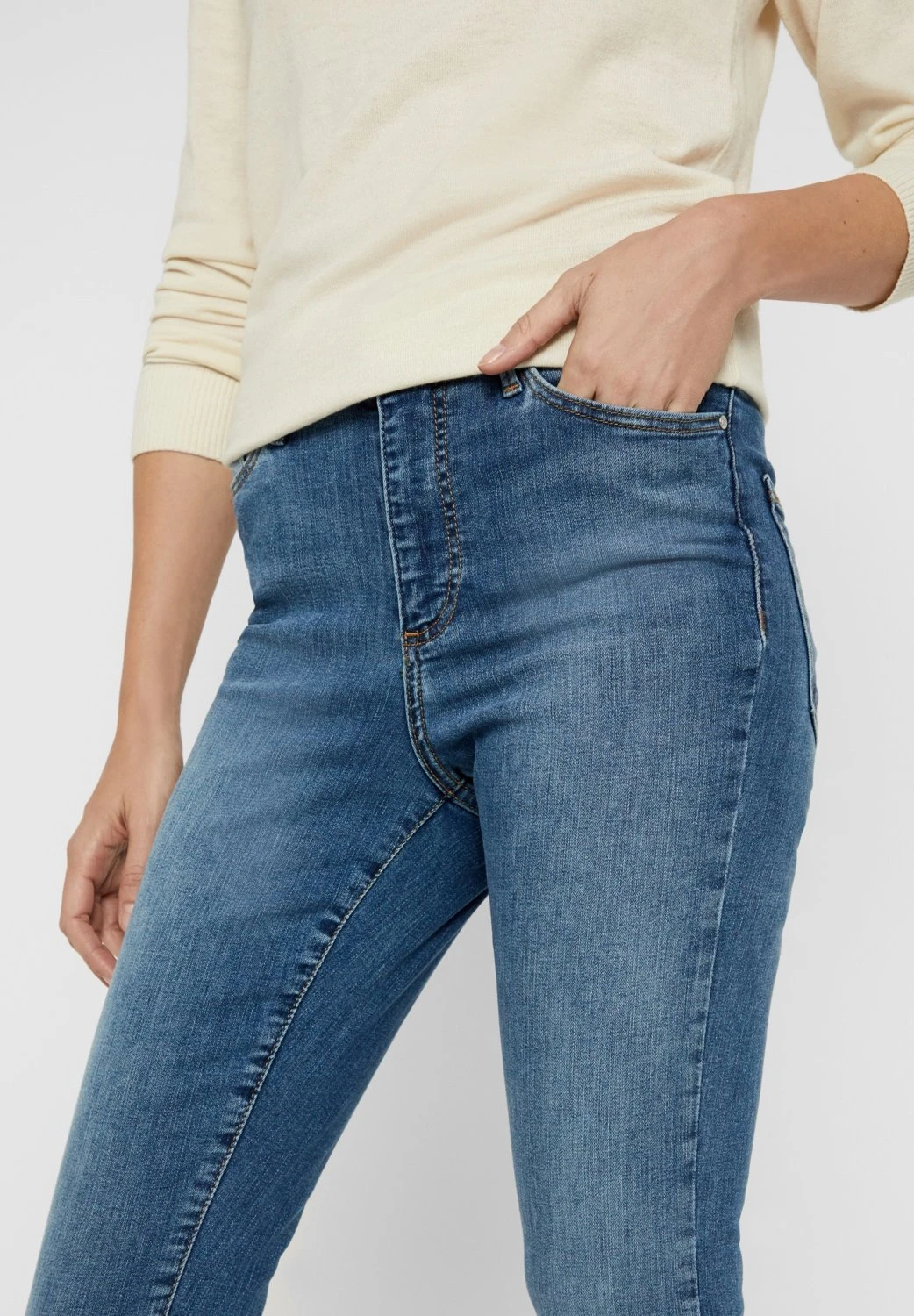 Vero Moda Vmsophia Skinny- Vaqueros Pitillo - Light Blue Denim - Imagen 3