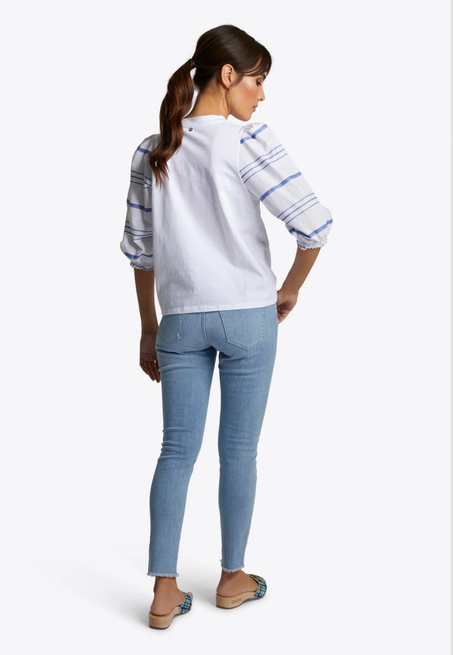 Rich&royal Organic- Vaqueros Pitillo - Denim Blue - Imagen 3