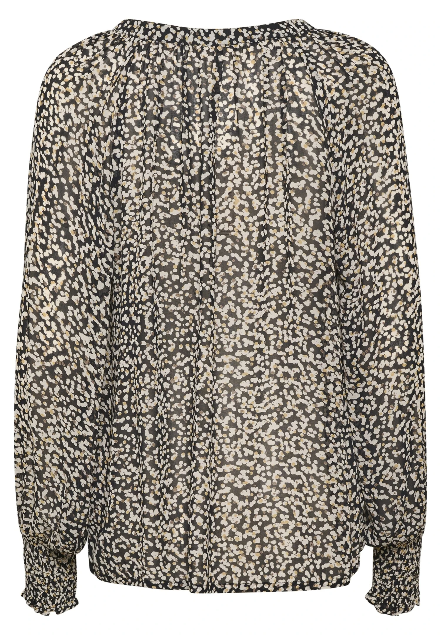 Part Two Kettapw Bl - Blusa - Black Dot Print - Imagen 6