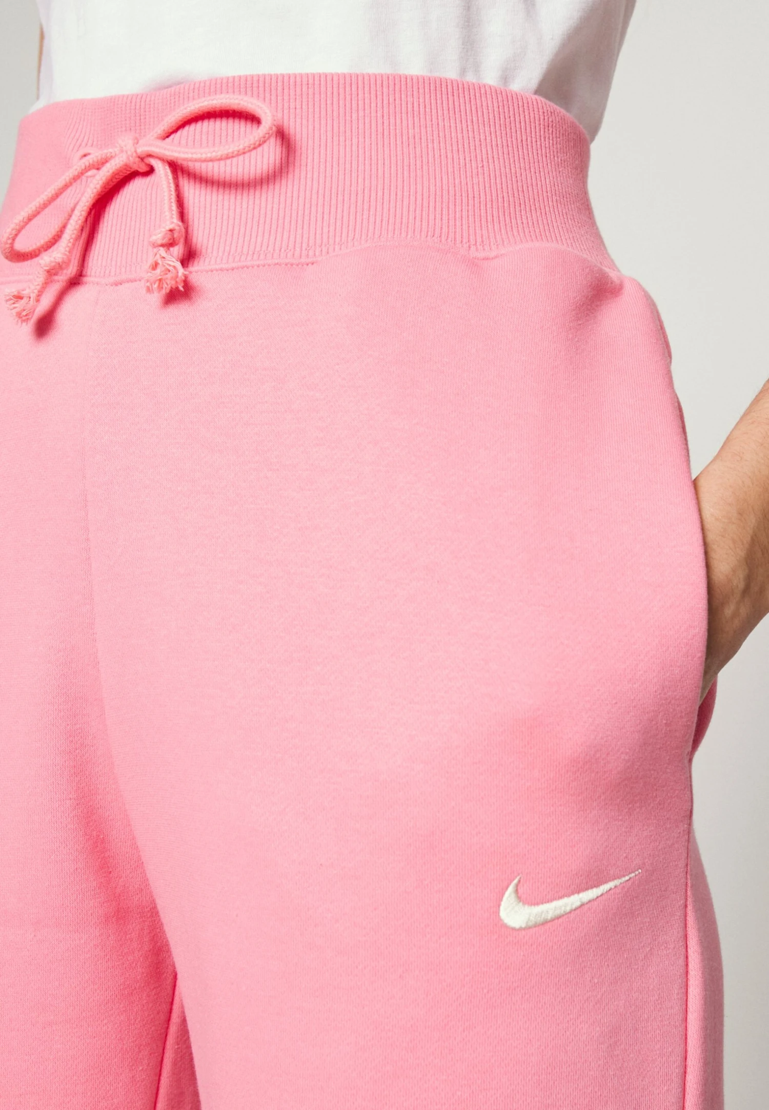 Nike Sportswear Phnx Flc Hr Std - Pantalones Deportivos - Coral Chalk/Sail - Imagen 6