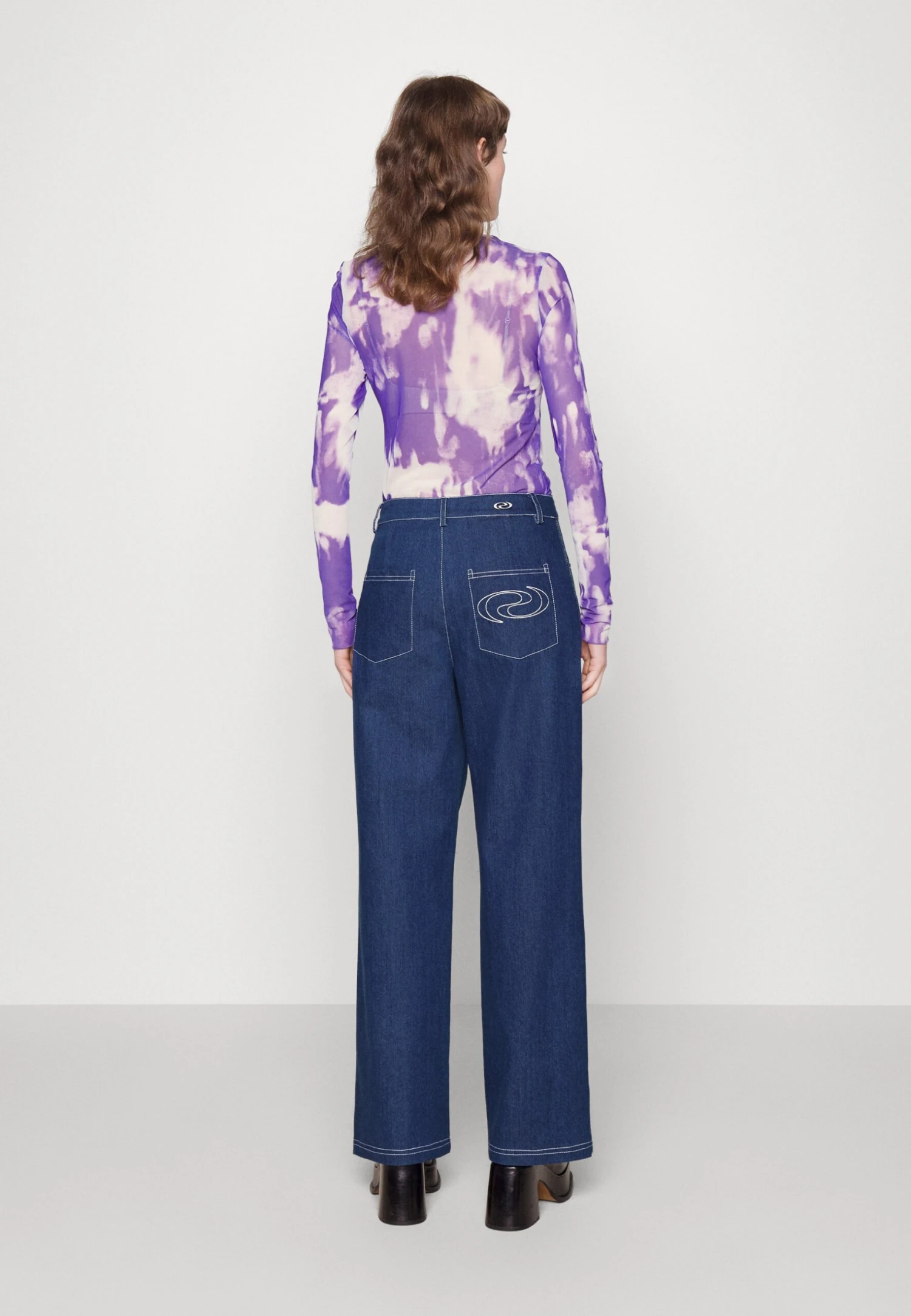 Résumé Peerrs Pant - Vaqueros Boyfriend - Dark Denim - Imagen 3